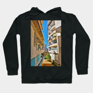 A building in Saranda, Albania Hoodie